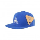 Magasin Le Coq Sportif Small Accessories Snapback Cap Royal Bleu Casquettes Paris